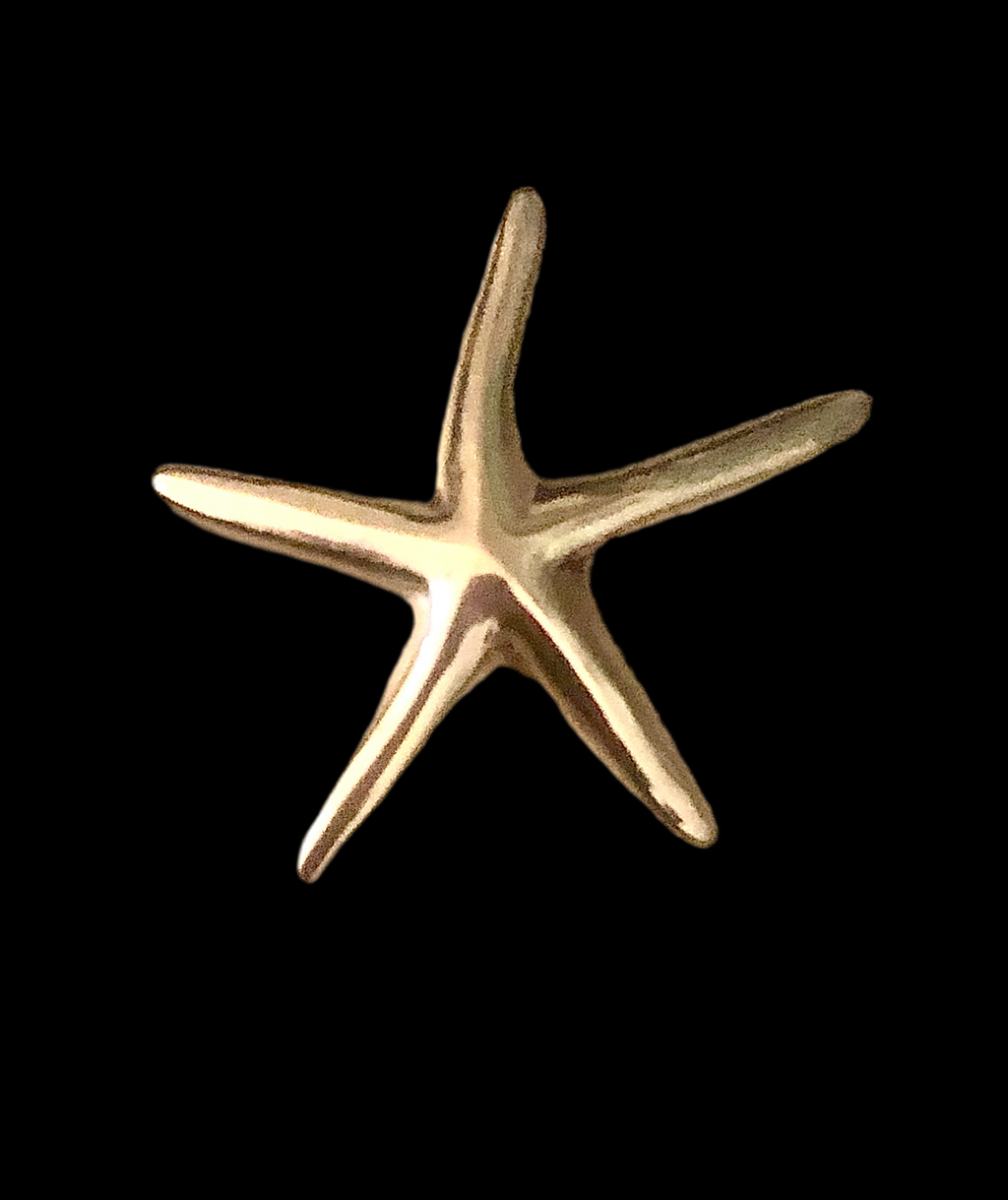 Solid Gold Starfish/SeaStar  Pendant