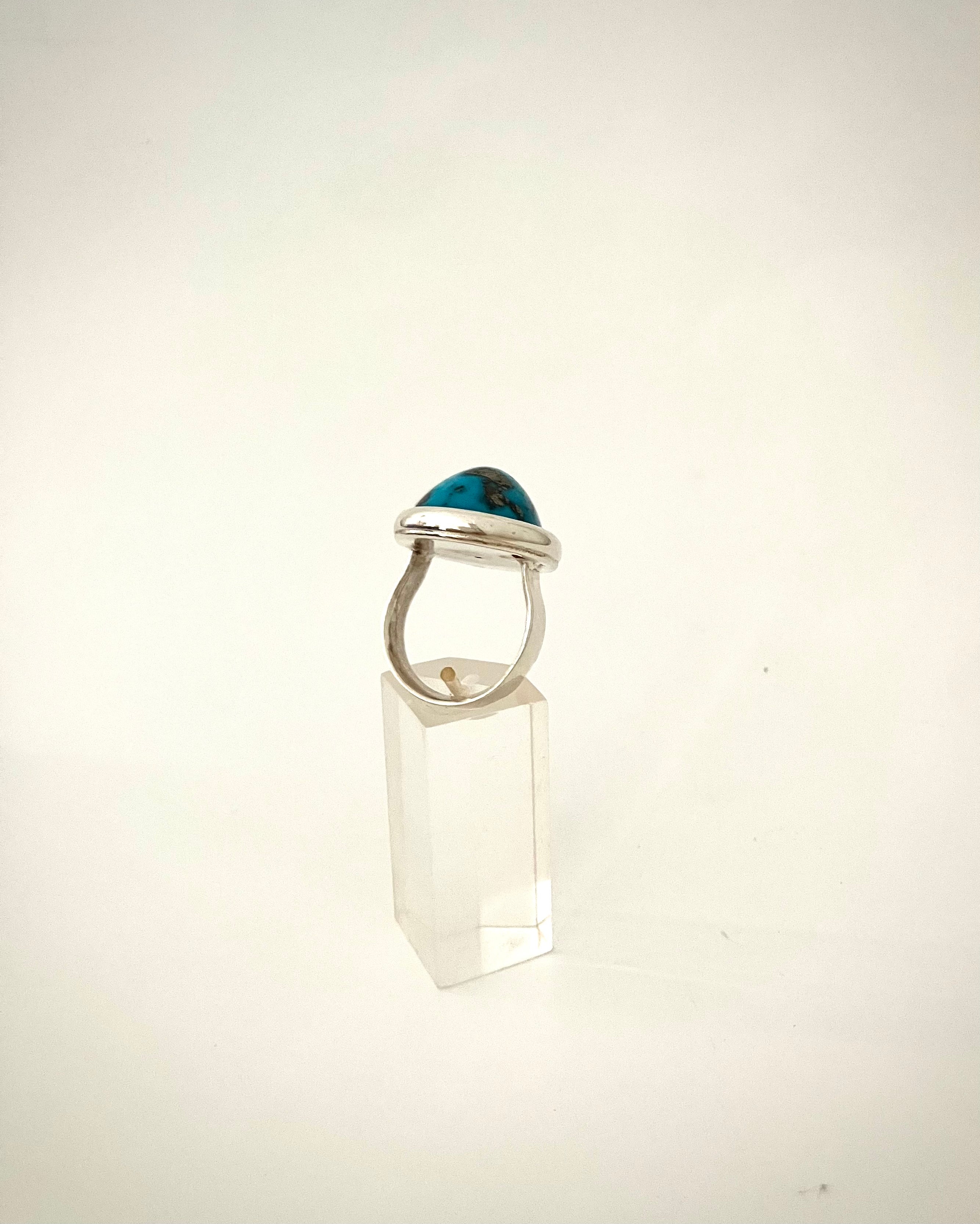 Turquoise & Silver Ring