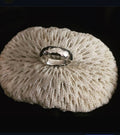 Beaten Solid Silver Ring