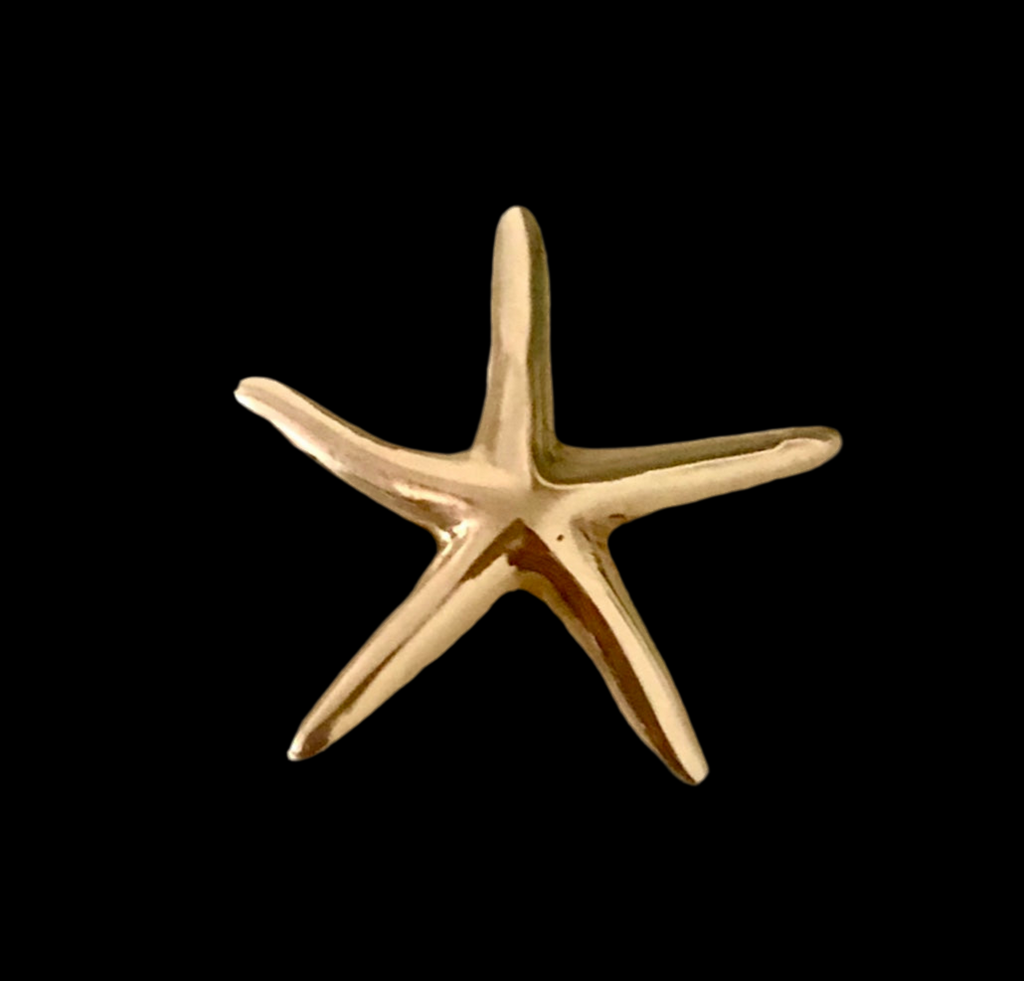 Solid Gold Starfish/SeaStar  Pendant