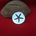 Silver 955 Seastar Disc Pendant